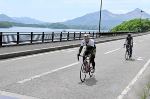 裏磐梯サイクルフェスタ　自転車で裏磐梯路駆け抜ける　福島県北塩原村