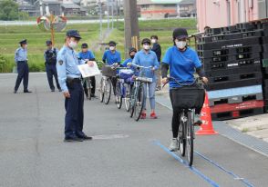 京都府京丹後市で働く外国人対象に交通安全教室　自転車の交通ルール学ぶ