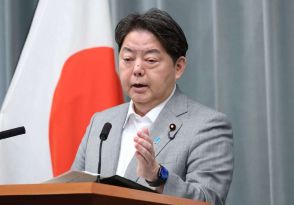 林官房長官、北朝鮮「人工衛星」発射強行は「重大な挑発行為」と非難