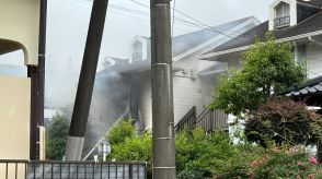 【速報】「アパートが燃えている」熊本市・島崎で建物火災 　119番通報複数