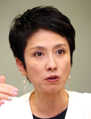 蓮舫参院議員、東京都知事選に出馬表明　「立候補いたします」