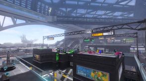 『スプラトゥーン3』新ステージ“リュウグウターミナル”の全容が動画にて公開。移動式の床ギミックの様子も