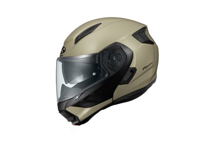 カブト、システムヘルメット『RYUKI』に新色“フラットコヨーテ”を追加。2024年5月下旬に発売