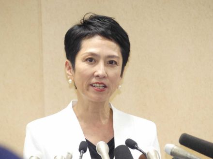 都知事選出馬表明　蓮舫という人…09年「2位じゃダメなんですか?」で一躍有名に