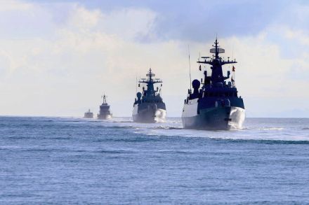 合同軍事演習に中国艦参加　カンボジア軍と、米懸念