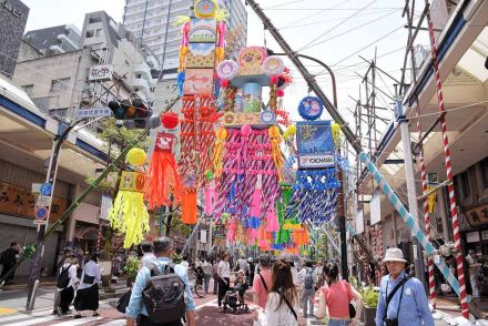 湘南ひらつか七夕まつり　大型飾り１０本増、露店は混雑対策で３０店前後に減少