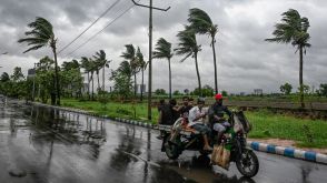 サイクロンで７人死亡　インド南部