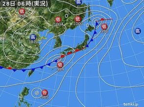 沖縄・九州～東北の広範囲で大雨厳重警戒　線状降水帯発生のおそれ