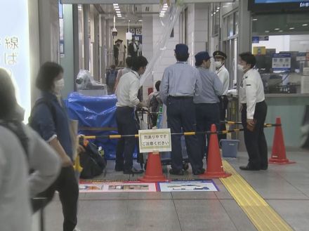 JR名古屋駅で東海道新幹線・北口改札の天井から“雨漏り” 28日午後5時半現在運休やダイヤの乱れなし