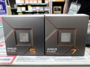 AMDのGPU非搭載モデル「Ryzen 7 8700F/Ryzen 5 8400F」が発売