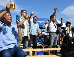 格別！青空の下ビールで乾杯　ベアレン×野田村ビアフェスト