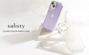 salisty、カメラホールが印象的なiPhoneケースにシルバーカラーを追加