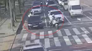 「命の危険」通報受け…韓国の白バイ、患者乗せた車を誘導、30分かかる距離を5分で走破