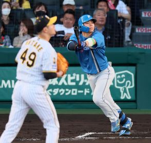 【日本ハム】田宮裕涼が甲子園で３安打　再び規定打席到達、打率リーグ２位にランクイン