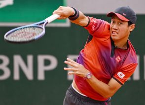 錦織圭 全仏OP2回戦は第1セット途中で雨天順延、中断から約5時間経過も再開の目処立たず＜男子テニス＞