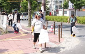 「ごみゼロの日（5月30日）」前に一斉清掃　京都・亀岡市民ら100人参加