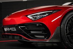 フロントガラスがないオープンカー!? メルセデスAMG新型「ピュアスピード」初披露 メルセデスの最高級・新ブランド“ミトス”第1弾として登場予定