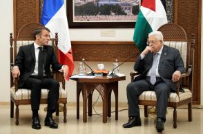 マクロン仏大統領、パレスチナに「改革」要求 国家承認見据え
