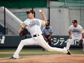 ソフトバンク大野稼頭央、人生初の〝大台〟に突入　和田毅に学んだ成果を発揮「足りないところを克服したい」