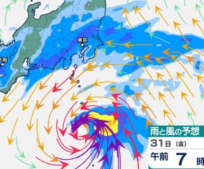 【台風情報】台風1号　あす伊豆諸島に最接近　最大瞬間35m予想…東京など雨の朝に　雨・風シミュレーション30日～31日【台風情報2024予想進路】