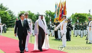 韓国・UAE首脳が共同宣言　経済連携協定締結を評価＝北には核廃棄促す