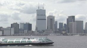 東京ベイエリア再開発 建設中の高層タワー公開　運河に専用の船着き場も