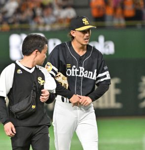 ソフトバンク三森大貴が右手人さし指付近痛め負傷交代　患部の状態は「どうかなって感じ」