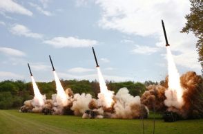 GPS妨害電波・短距離ミサイル発射…北朝鮮が4日連続で挑発