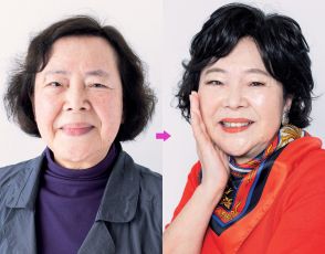 76歳ばあばがヘアメイクで素敵に変身…話題になった驚きの【Before→After】｜美ST