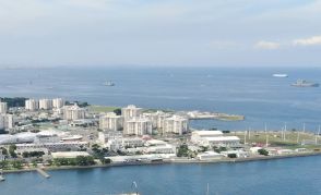 米原子力潜水艦「スプリングフィールド」　横須賀基地を出港