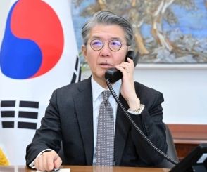 韓日外交次官、会談で「北朝鮮衛星」糾弾…ＬＩＮＥ問題について話し合いも