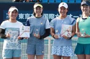 阿部宏美がパートナーを代えて3週連続優勝、森崎可南子はダブルス2連覇を達成 [W15東京有明国際女子オープン／テニス]