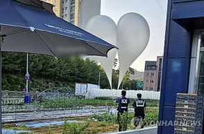 ソウル市　北朝鮮の汚物風船で「初動対応班」設置