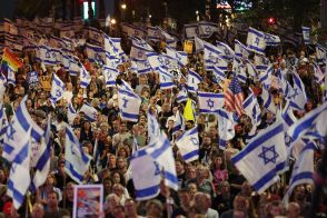 ガザ新提案、合意求めデモ　極右閣僚は政権離脱警告　イスラエル