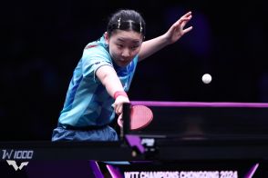 15歳・張本美和が東京五輪金メダリストに4度目の挑戦も敗北。8強に終わる【卓球 WTT重慶】