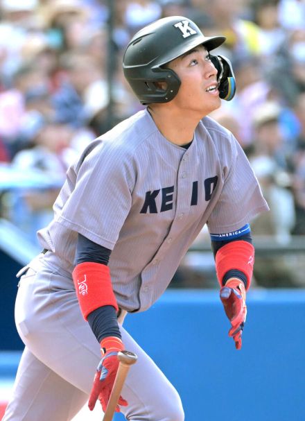【大学野球】慶大・清原正吾がベストナイン初選出　一塁手で　東大・大原海輝外野手も