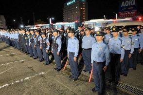 ２００人が警戒活動　福島県警郡山署などの駅前対策部隊　繁華街周辺で取り締まり