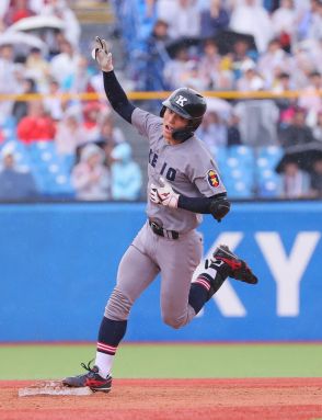 【大学野球】渡辺憩、慶大では柳町達以来６人目の「１年春２発」…昨夏甲子園Ｖメンバーが早慶戦でも一発