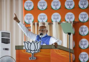 インド総選挙、モディ氏与党連合が圧勝へ　出口調査