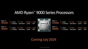 AMD、Zen 5世代のRyzen 9000シリーズ発表、さらにAM4用の新CPUも！