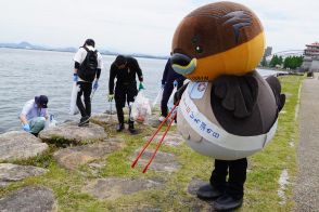 野洲のおっさん14周目の琵琶湖一周ごみ拾い　「そこにごみがあるから」