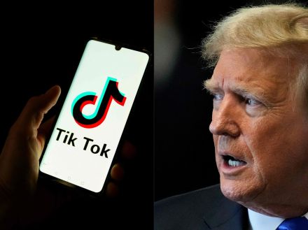 トランプ氏、TikTokアカウント開設 在任中には禁止令