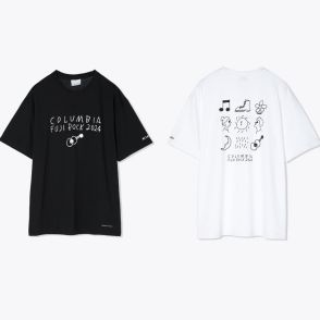 「コロンビア」が「フジロック‘24」とコラボ　長場雄デザインのTシャツを6月14日に発売
