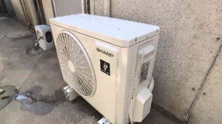 夏本番を前に盗まれたエアコン室外機　福岡・糸島市で被害１１台　高騰する金属狙いか