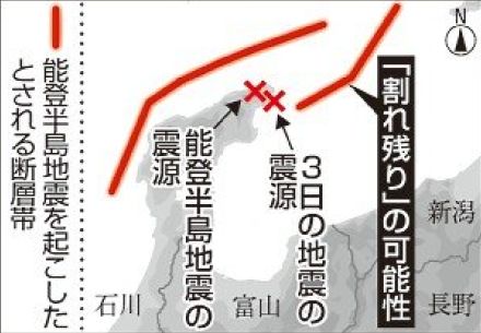 能登で震度５強、今後も年単位で警戒を　竹内富山大名誉教授