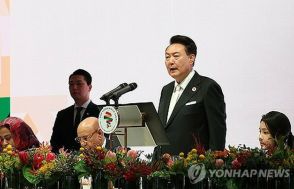 尹大統領「韓国はアフリカの真の友人」　首脳会談の歓迎夕食会
