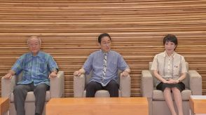 「かりゆし閣議」　岸田首相は沖縄県からの贈呈品を着用　全閣僚でクールビズ推進をアピール