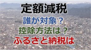 『定額減税』誰がいくら?どう減税?ふるさと納税への影響は?超わかりやすく簡単に確認!