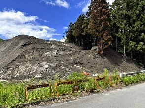 矢祭の盛り土復旧命令、福島県　申請者に撤去、植栽求める