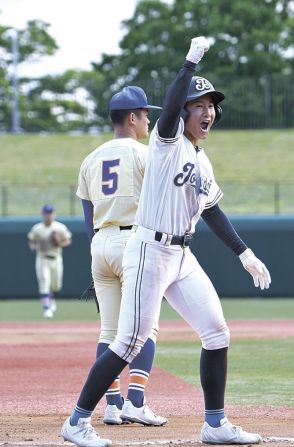 都市大塩尻が激闘制す　北信越大会準決勝で今春の選抜大会4強の星稜（石川）撃破